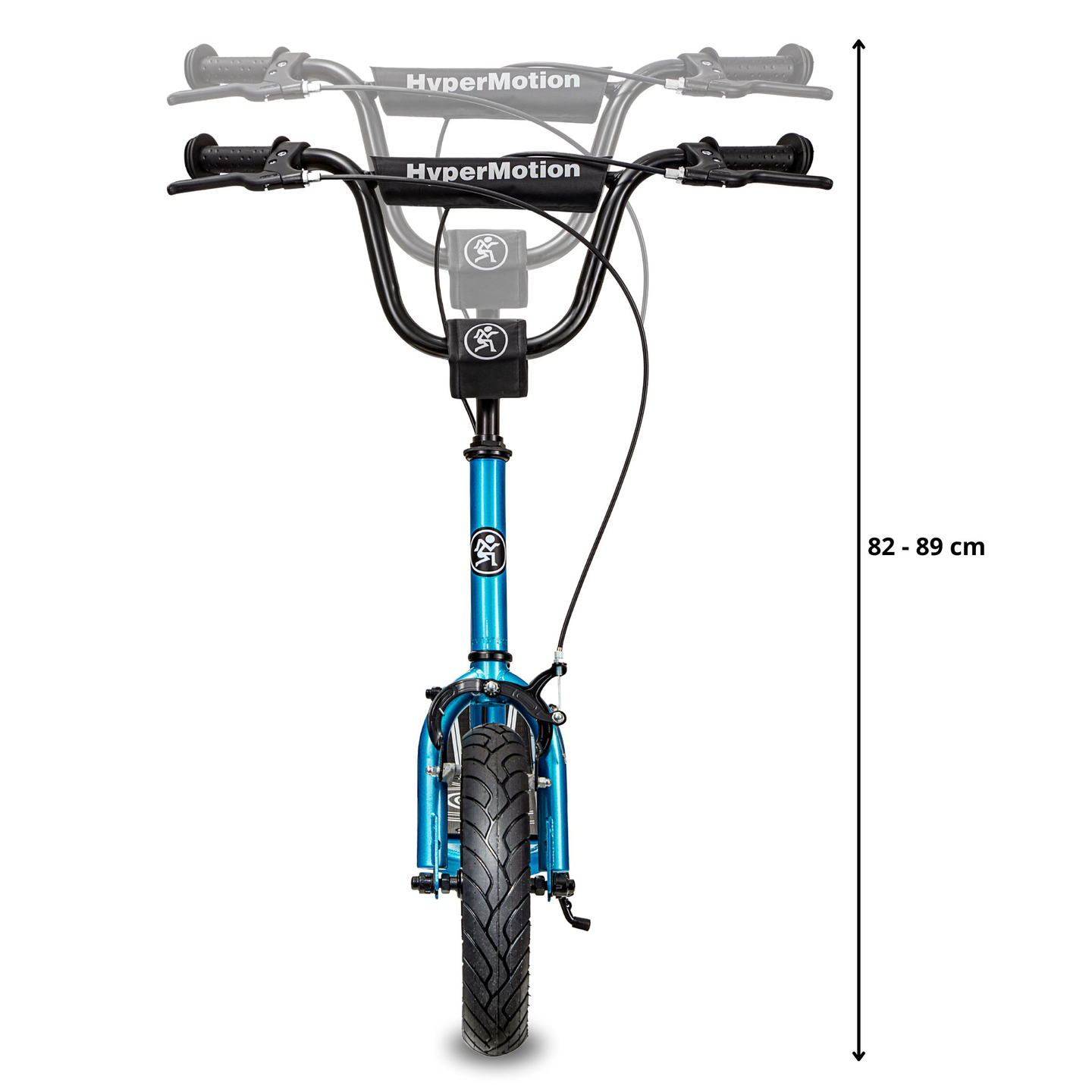 Kolobežka HyperMotion RUBY 12 (30 cm nafukovacie kolesá) - modrá