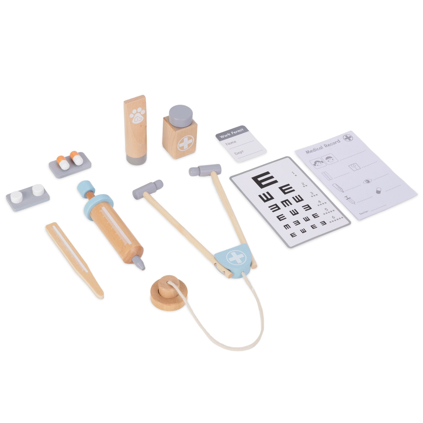 Drevená súprava malého lekára