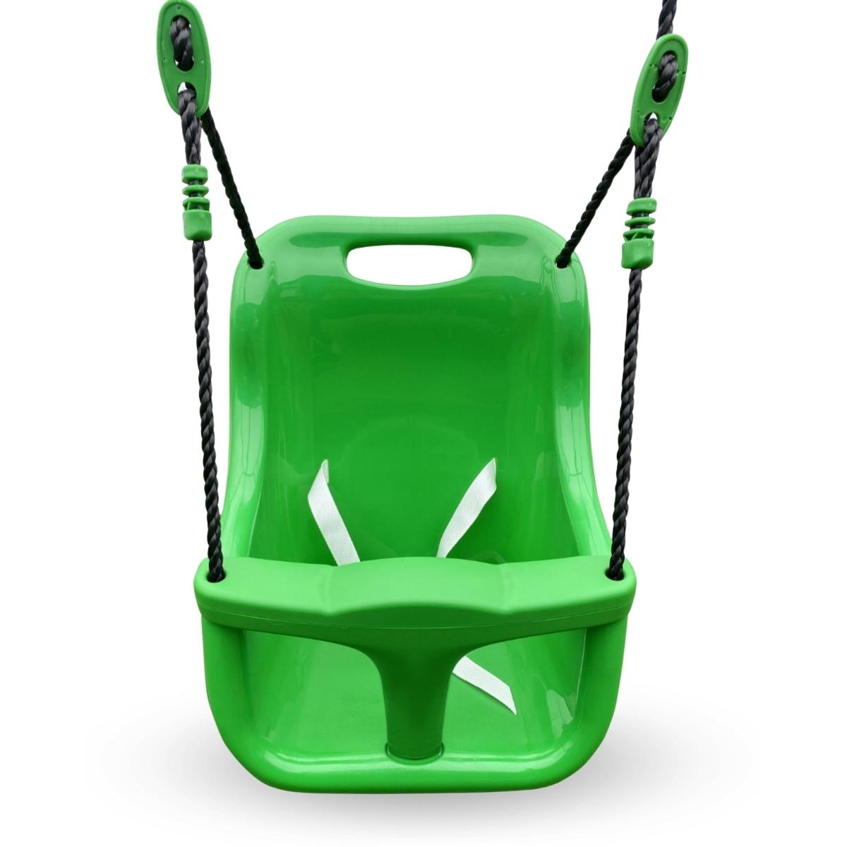 Hojdačka pre bábätká a batoľatá s bezpečnostným pásom