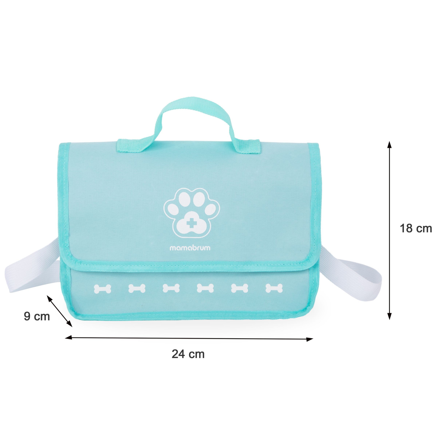 Drevená veterinárna súprava