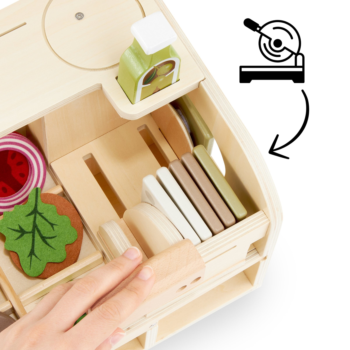 Drevený sendvičový bar - reštaurácia