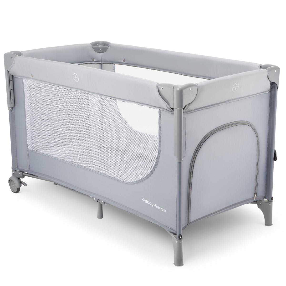 Prenosná postieľka 3 v 1 s prebaľovacím pultom, matracom a taškou na prenášanie