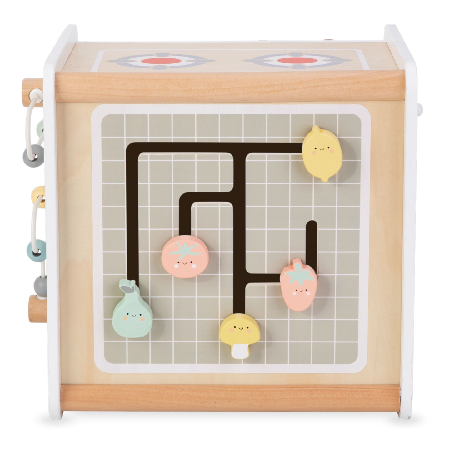 Drevená kuchynka - vzdelávacia kocka