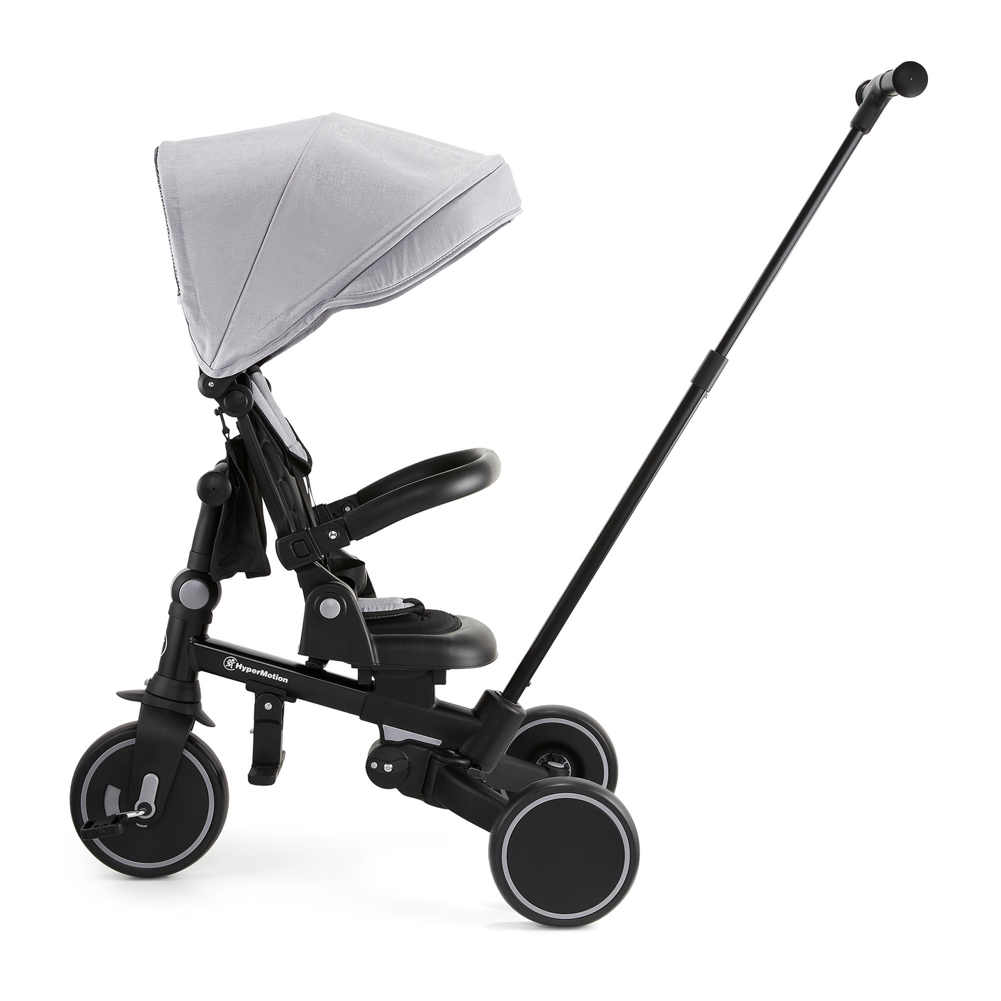 Multifunkčná trojkolka 8v1 TOBI FOREST - sivá