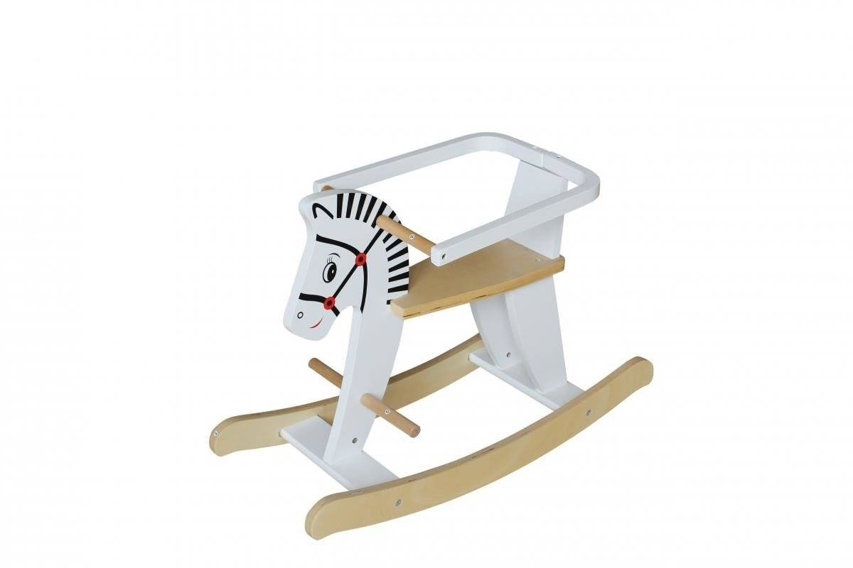 Drevený hojdací koník so zábranami K11