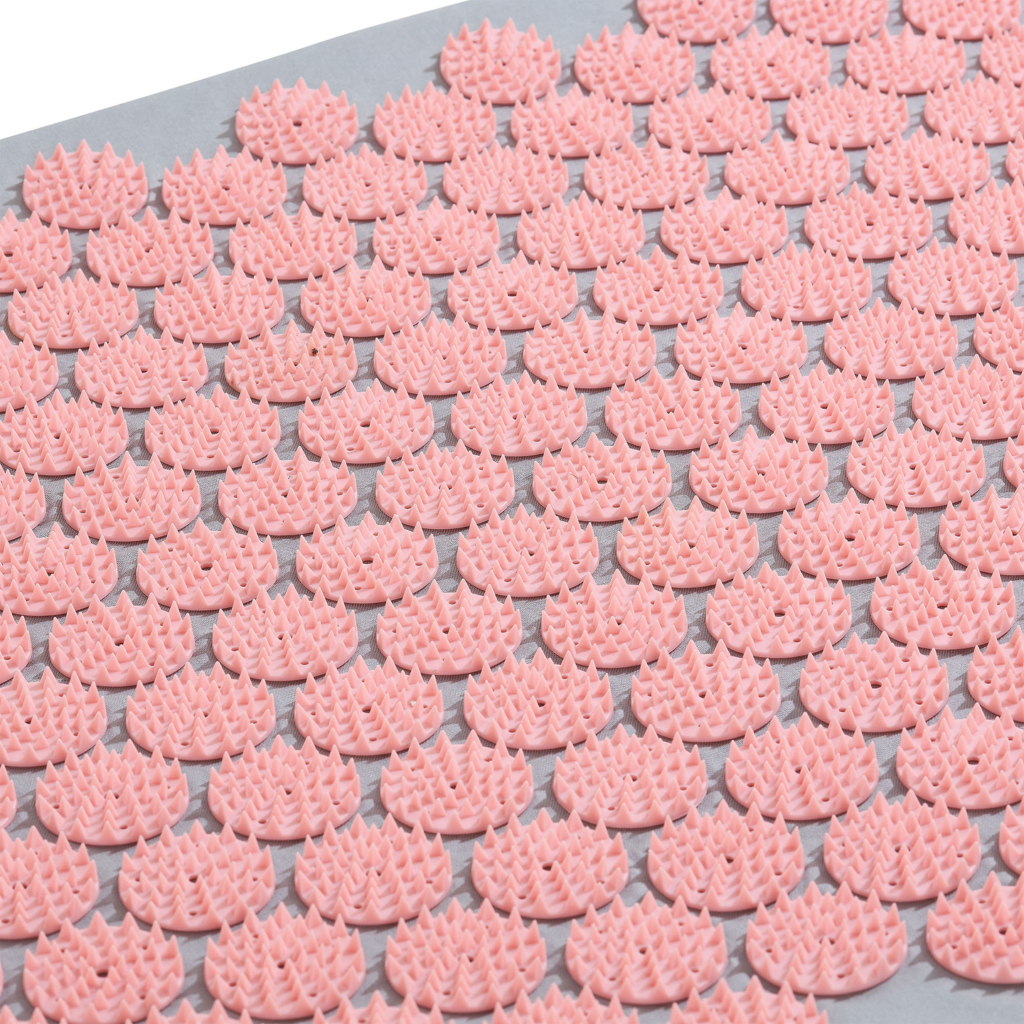 Akupresúrna podložka s vankúšom a poťahom - 72 cm HyperMotion sivá a ružová