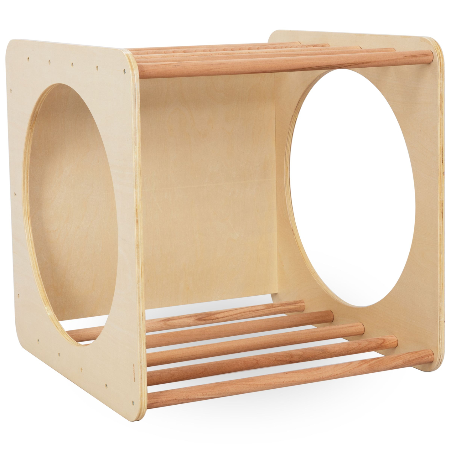 Drevená lezecká kocka, detský tunel, detské ihrisko