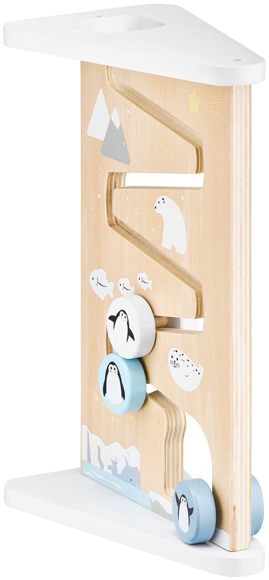 Drevená obojstranná senzorická manipulačná doska