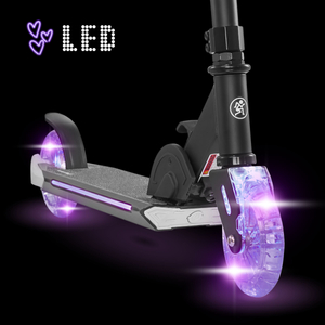 Dvojkolesová kolobežka so skladacím LED svetlom - HyperMotion Ice Flash