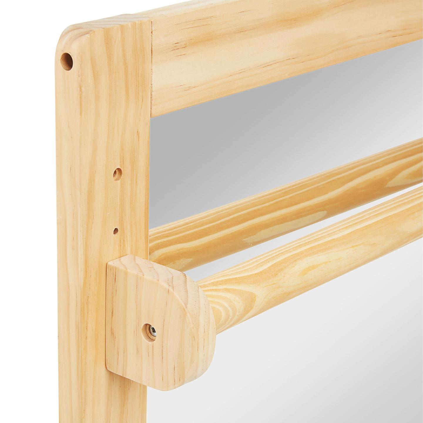 Detské zrkadlo s nastaviteľnou rukoväťou - Montessori