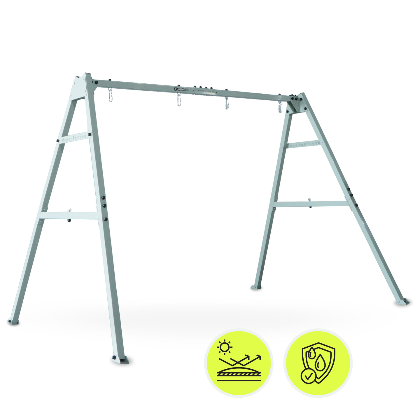 Oceľový rám pre záhradnú hojdačku alebo hojdaciu sieť