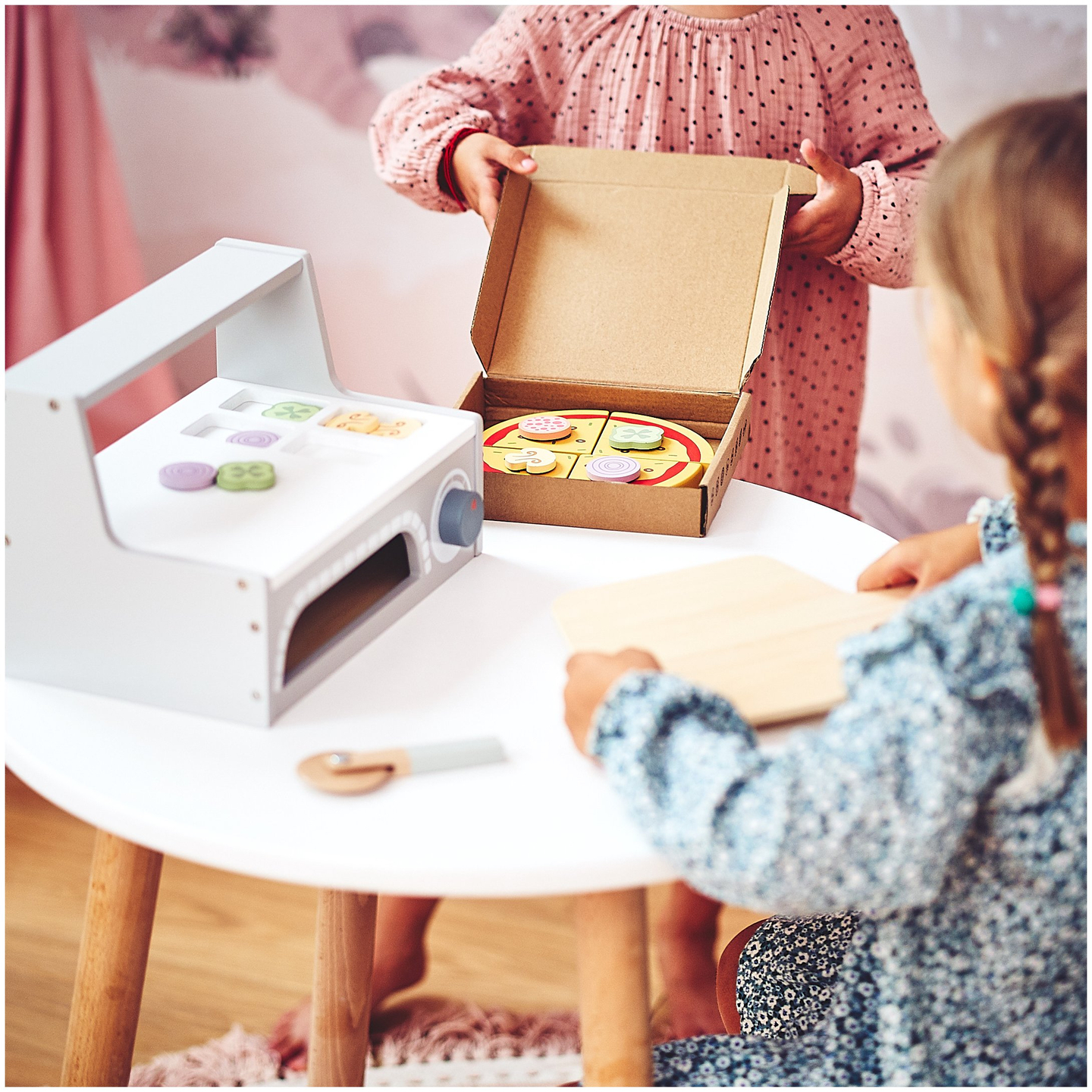 Drevená súprava na pečenie pizze