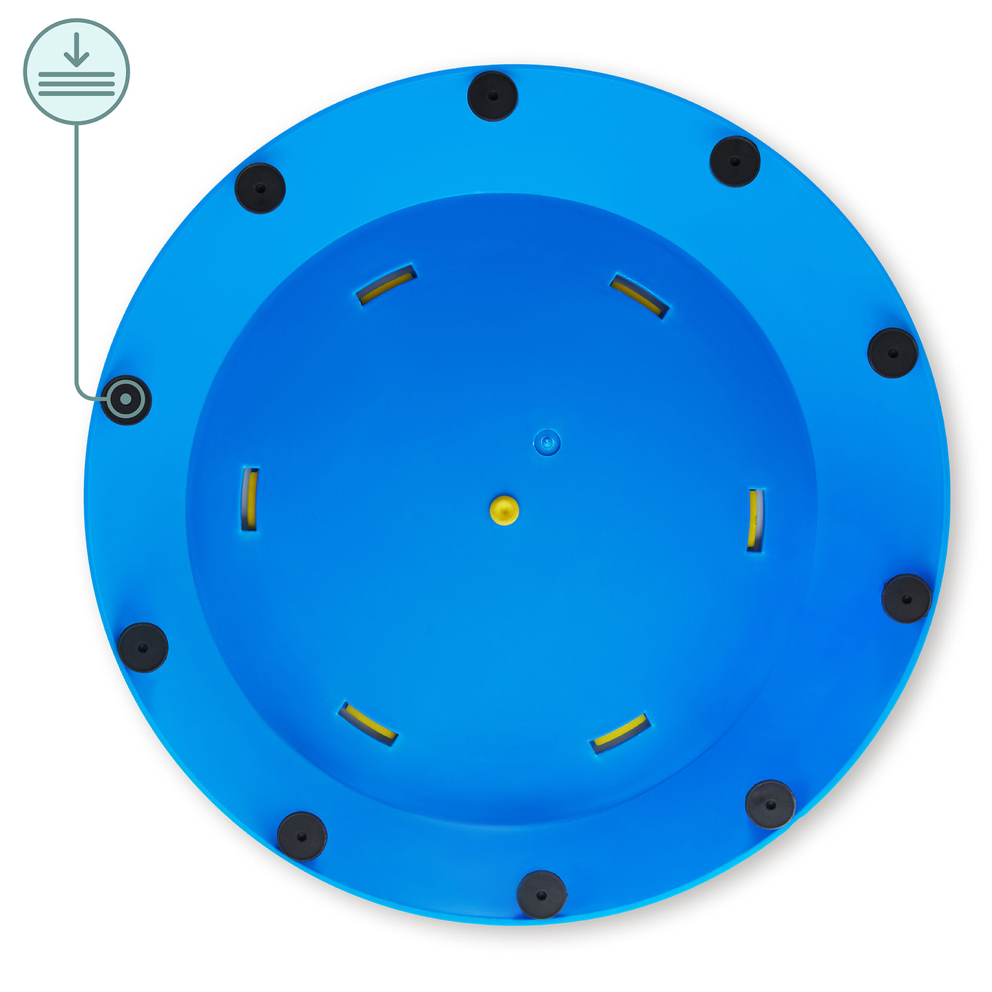 Zmyslový chodník pre deti - Farebná korytnačka