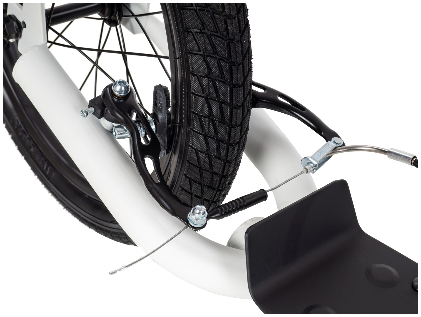 Mestský skúter HyperMotion RIVA s nafukovacími kolesami 50 cm a 40 cm