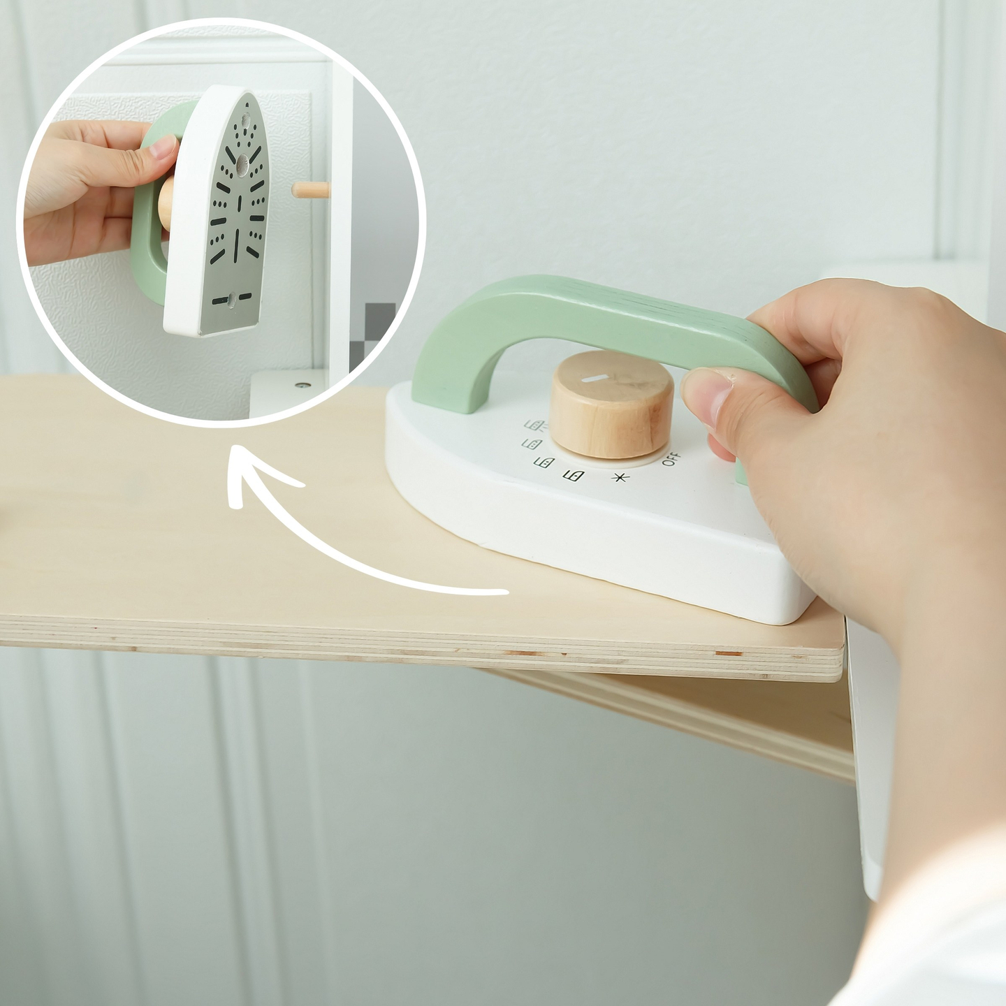 Interaktívna kuchyňa s práčkou, umývačkou riadu a tabuľou