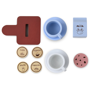 Kávovar na drevené kapsule - kaviareň s príslušenstvom