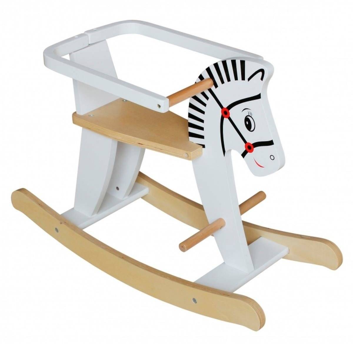 Drevený hojdací koník so zábranami K11