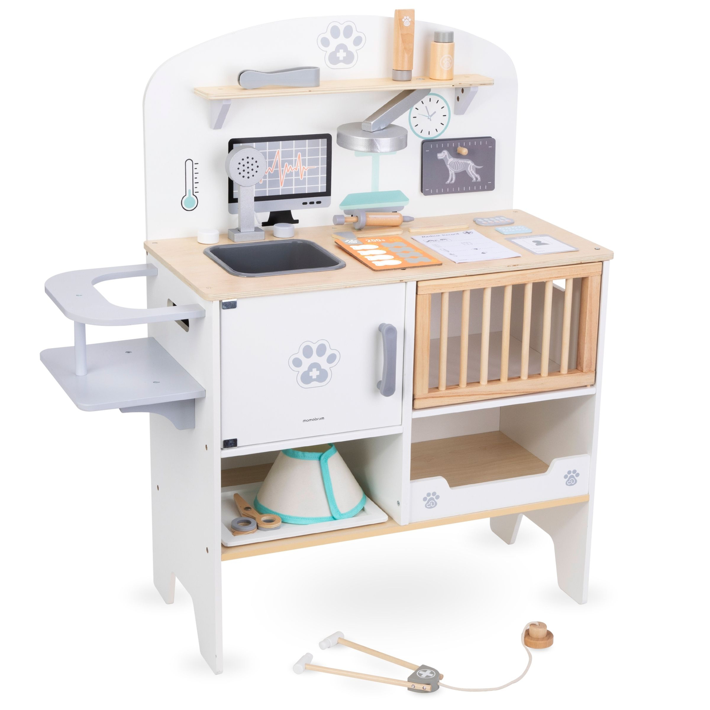 Nemocnica pre zvieratá - drevená súprava