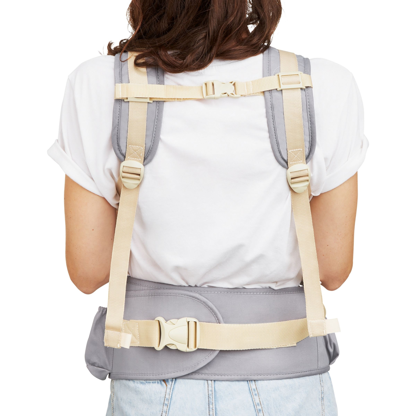 Ergonomické nosítko - AMY 10v1 - 0-36 mesiacov, sivé