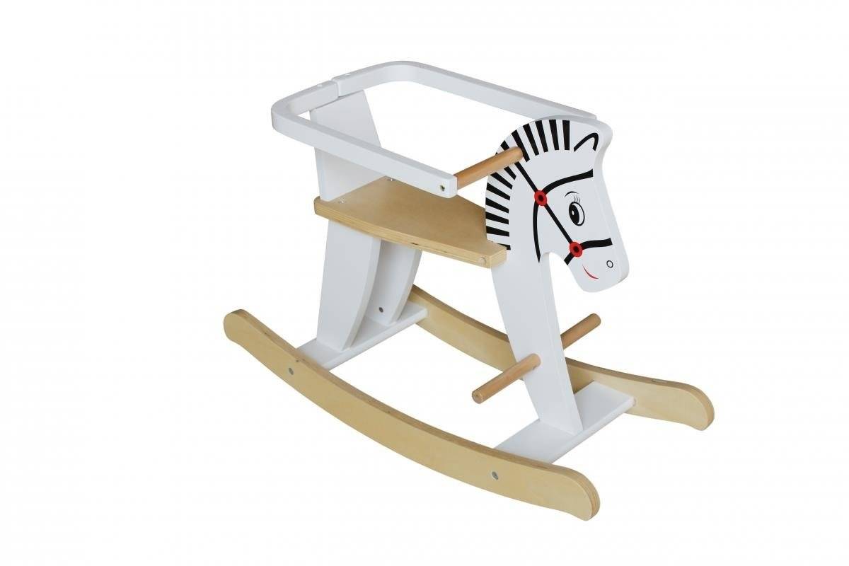 Drevený hojdací koník so zábranami K11