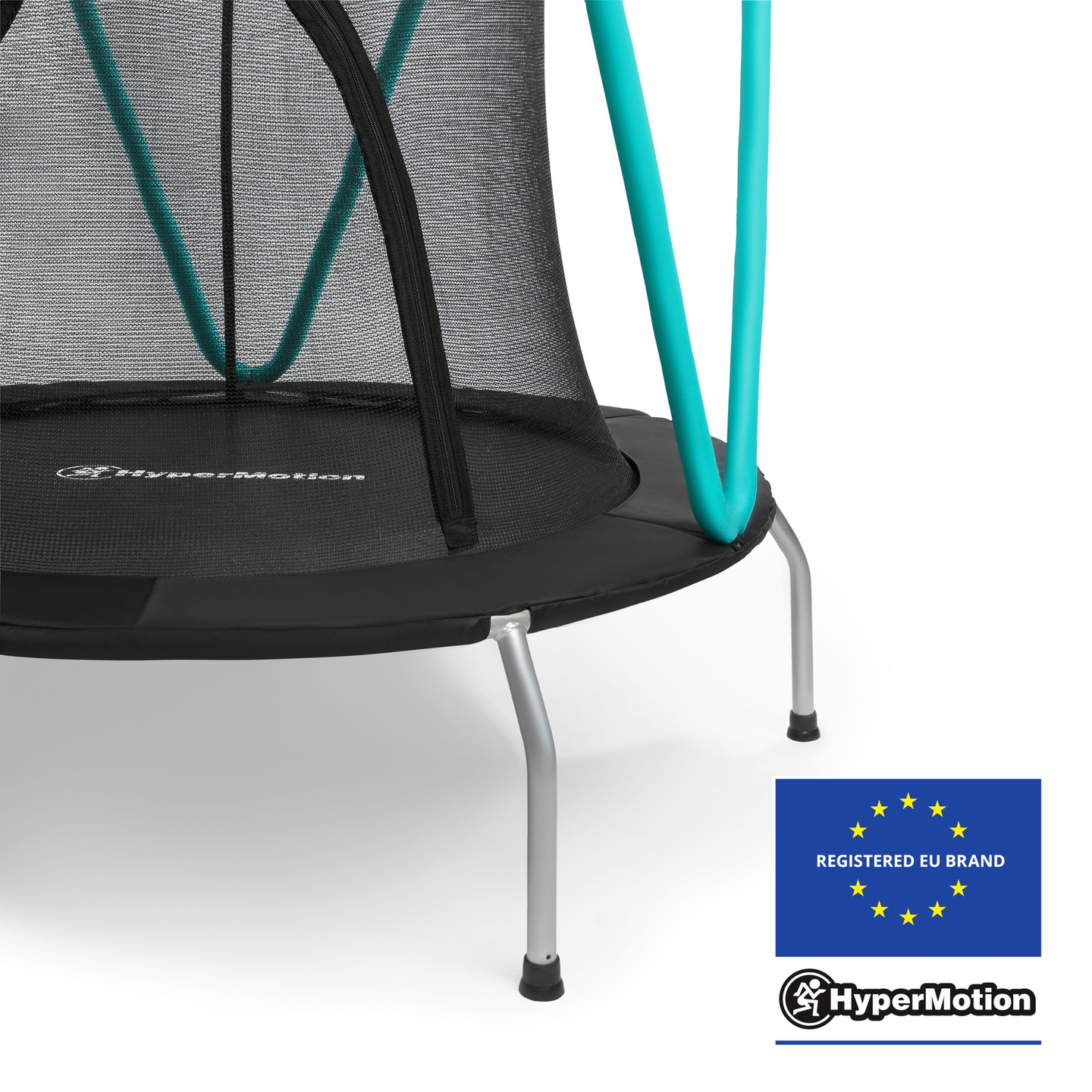Mint trampolína 137cm s ochrannou sieťou - pre deti 3-8 rokov - pre dom aj záhradu