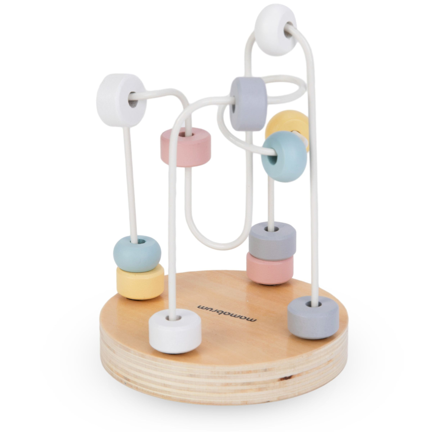 Súprava drevených hračiek - farebné prepletanie, pyramída Deer, triedička Tučniak