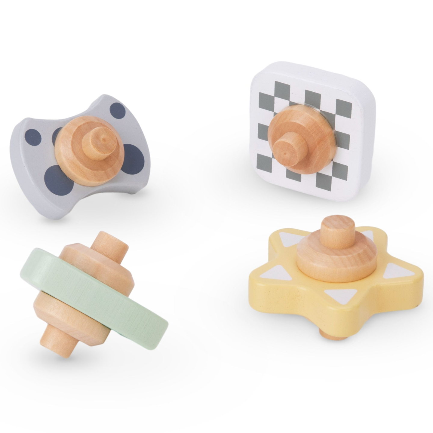 Veľká drevená slepá ulička - šmýkačka s točiacimi sa prvkami