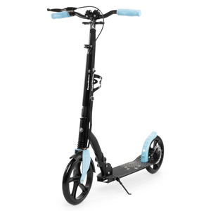 Dvojkolesová mestská kolobežka HONEYBEE Blue HyperMotion 100kg - celohliníková, veľké 250mm kolieska