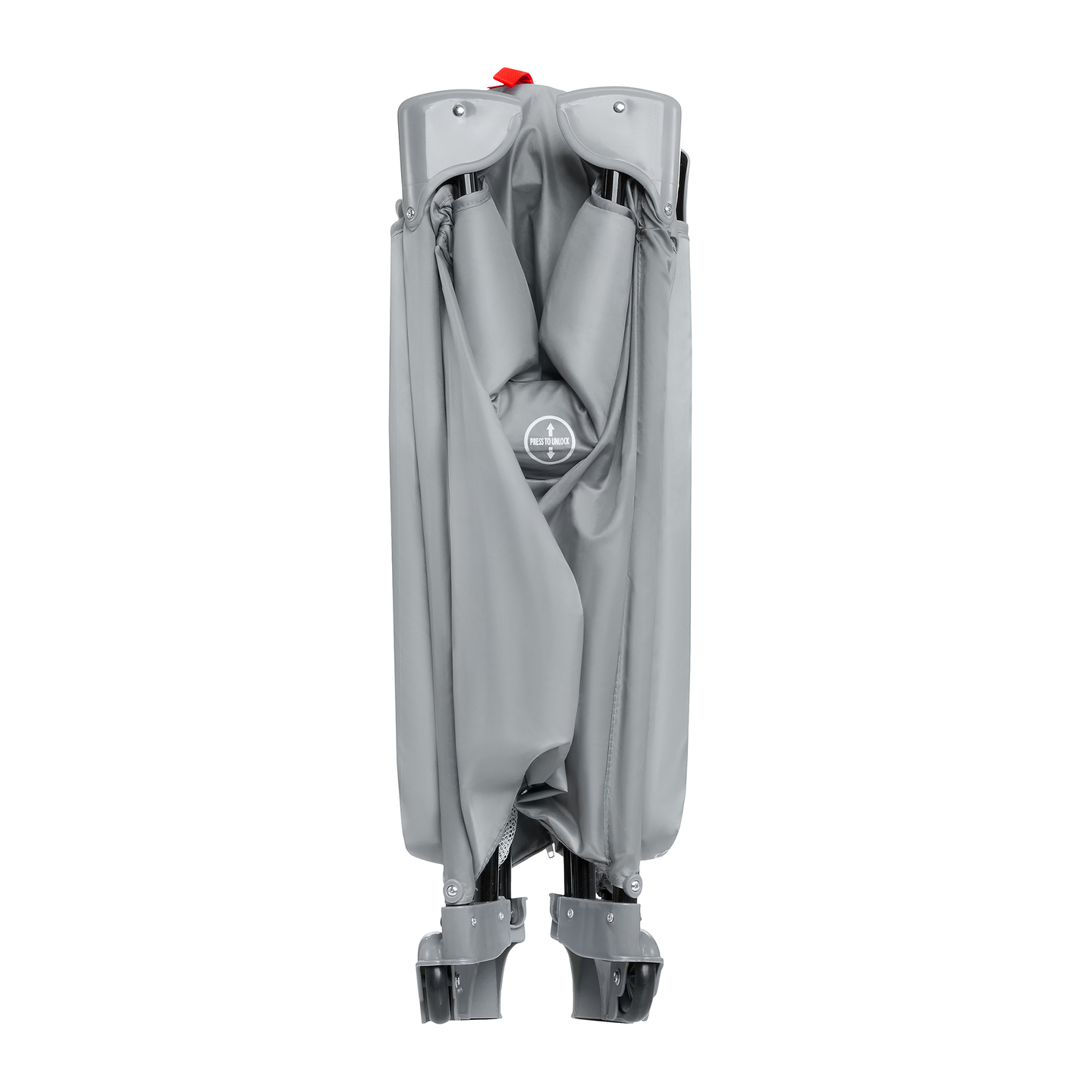 Cestovná postieľka Happy Traveller BASIC - sivá