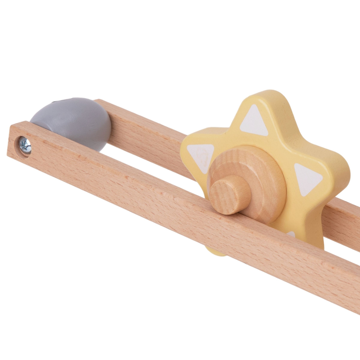 Veľká drevená slepá ulička - šmýkačka s točiacimi sa prvkami