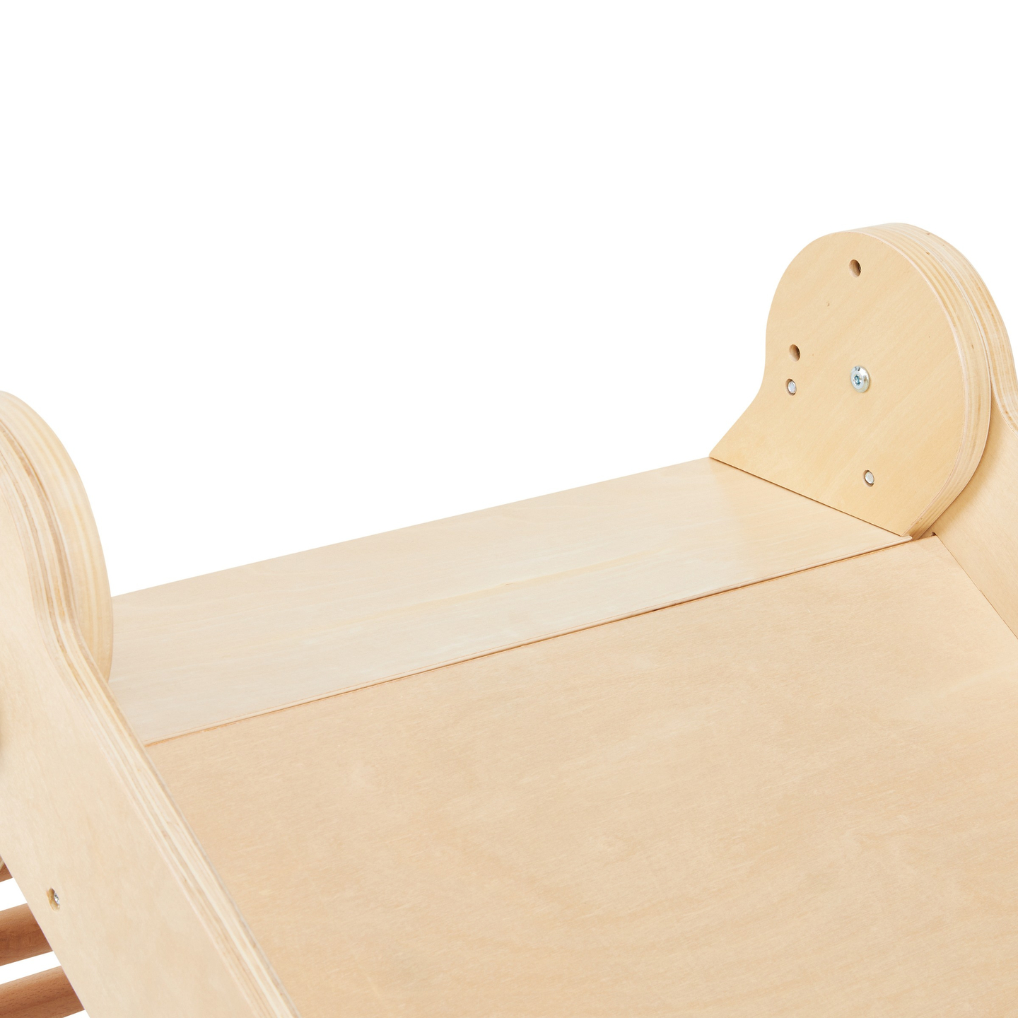 Drevená šmykľavka s rebríkom pre deti