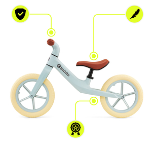 Detský krosový bicykel HyperMotion Marcelo - mentolový