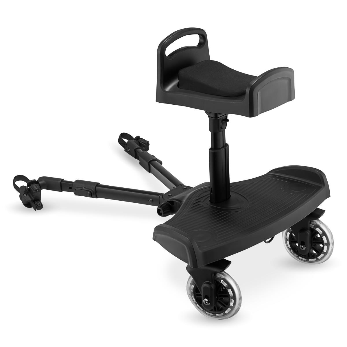 Nadstavec na kočík s nastaviteľným sedadlom a univerzálnym systémom upevnenia - Moby-System BUGGY2GO