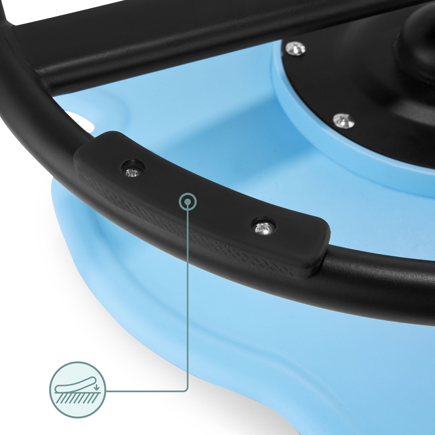 Mini kolotoč pre deti Ryba - modrý