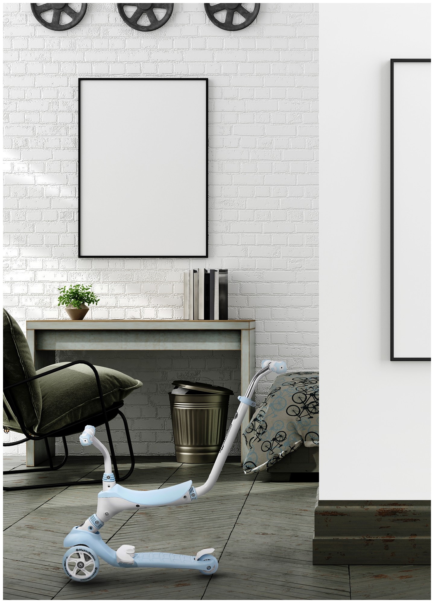 Balančný skúter 5in1 HyperMotion - modrý