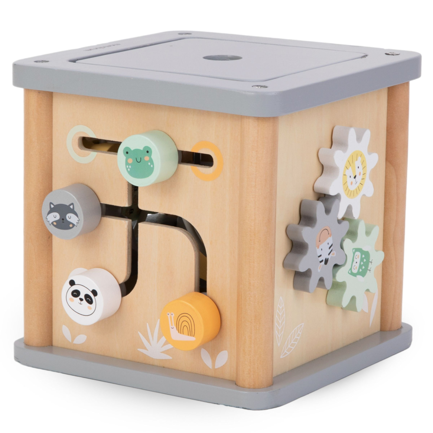 Montessori drevená vzdelávacia kocka - motorická slučka