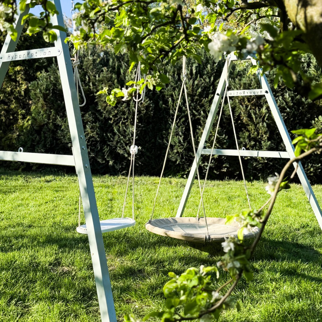 Oceľový rám pre záhradnú hojdačku alebo hojdaciu sieť