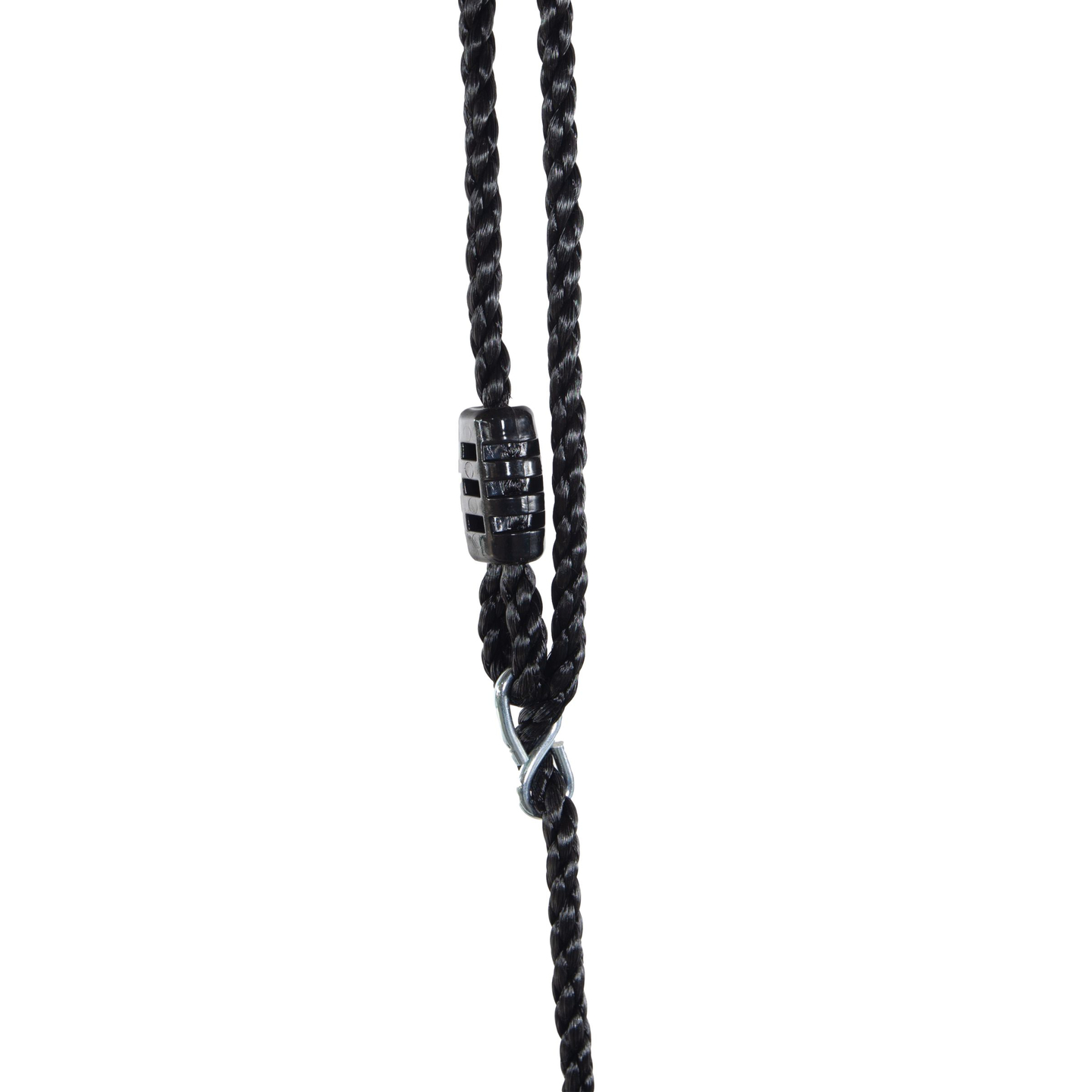 Dvojitá záhradná hojdačka s rámom a lanami - sedák a bocianie hniezdo