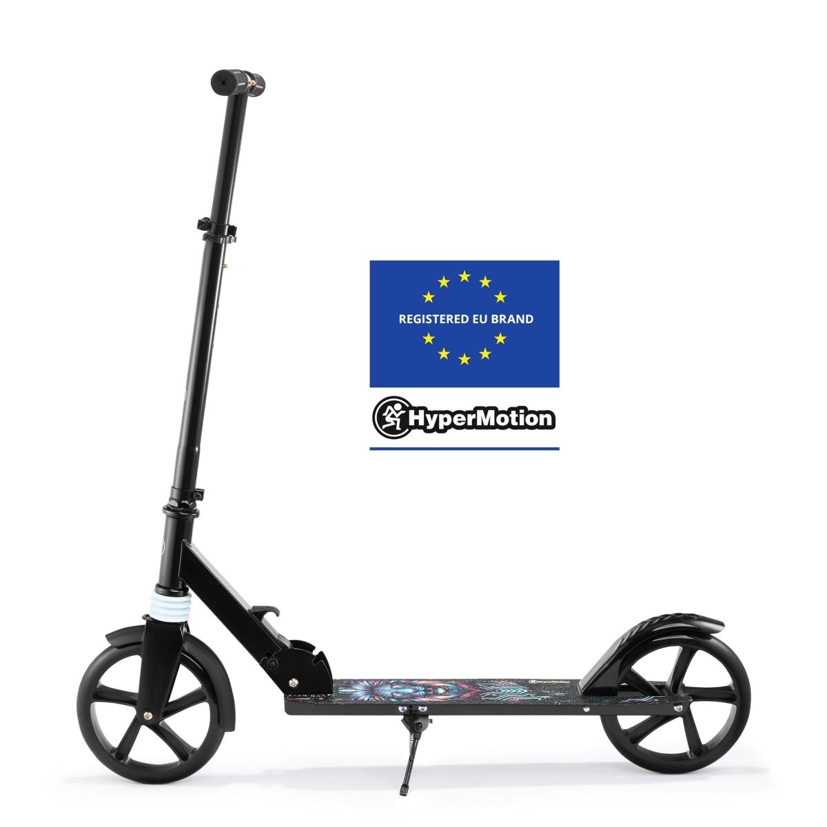 Dvojkolesová kolobežka pre mladých dospelých - s tlmičom - Hypermotion CITY SWIFT Digital Lion - 100 kg