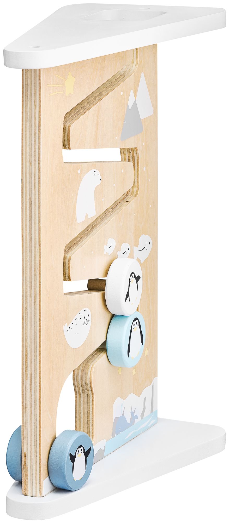 Drevená obojstranná senzorická manipulačná doska