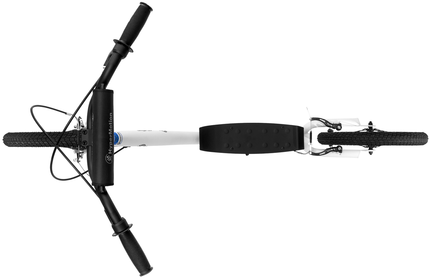 Mestský skúter HyperMotion RIVA s nafukovacími kolesami 50 cm a 40 cm