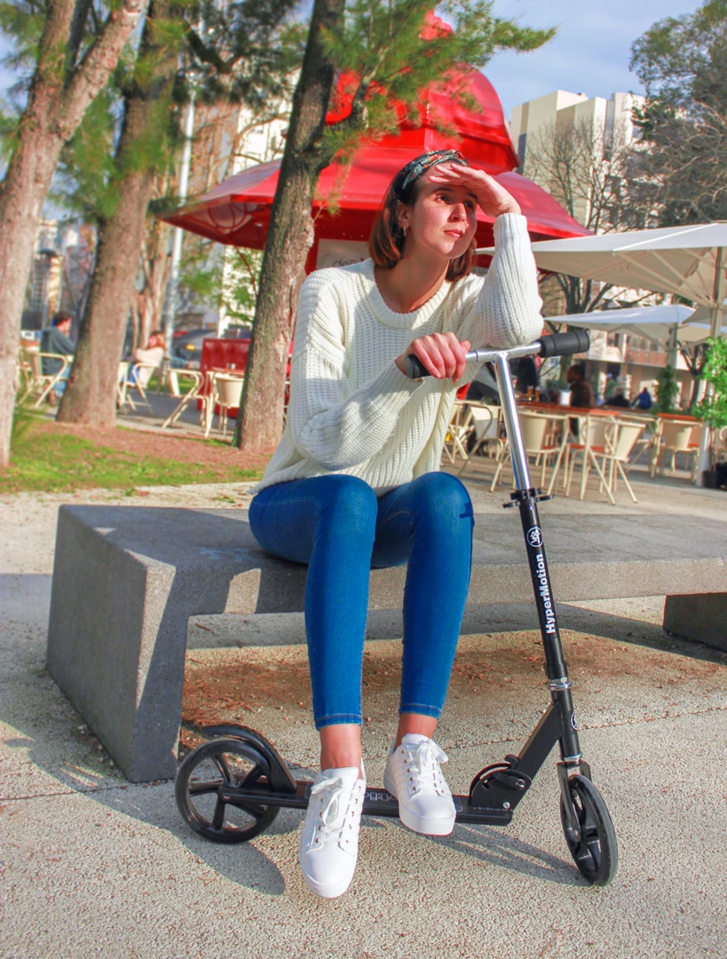 Kolobežka HyperMotion ROCKSTER - čierna