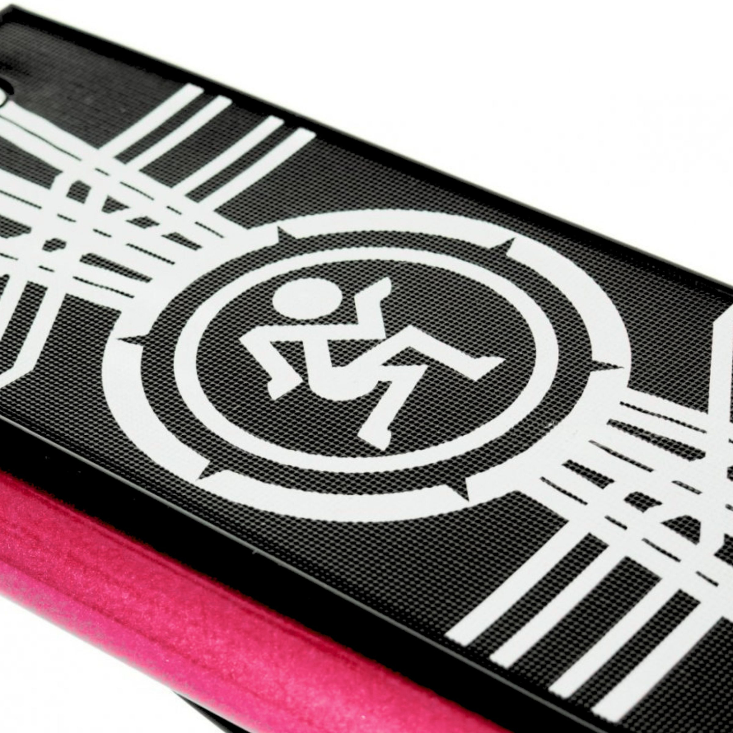 Kolobežka HyperMotion RUBY 12 (30 cm nafukovacie kolesá) - fuchsiová/purpurová