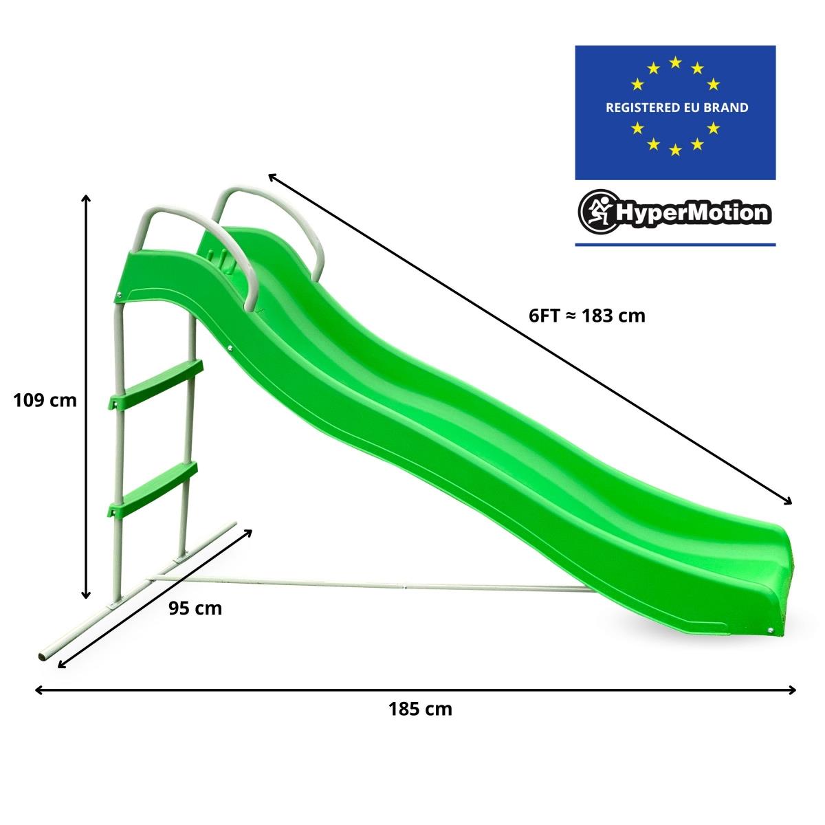 Veľká záhradná šmykľavka s rebríkom pre deti