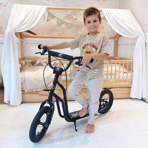 Kolobežka HyperMotion VIVA 12 (30 cm kolieska s čerpadlom) - čierna