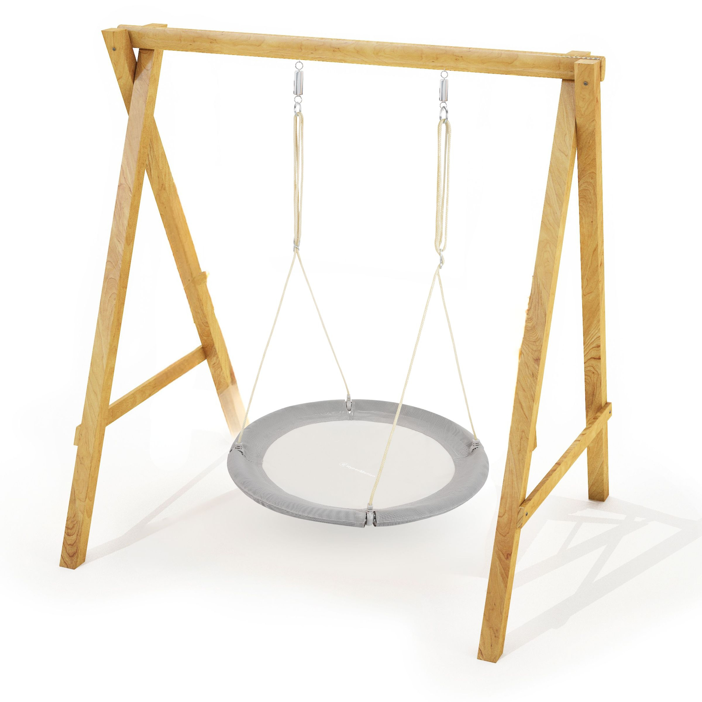 Hojdačka HyperMotion Bocianie hniezdo - priemer 100 cm, sivá farba