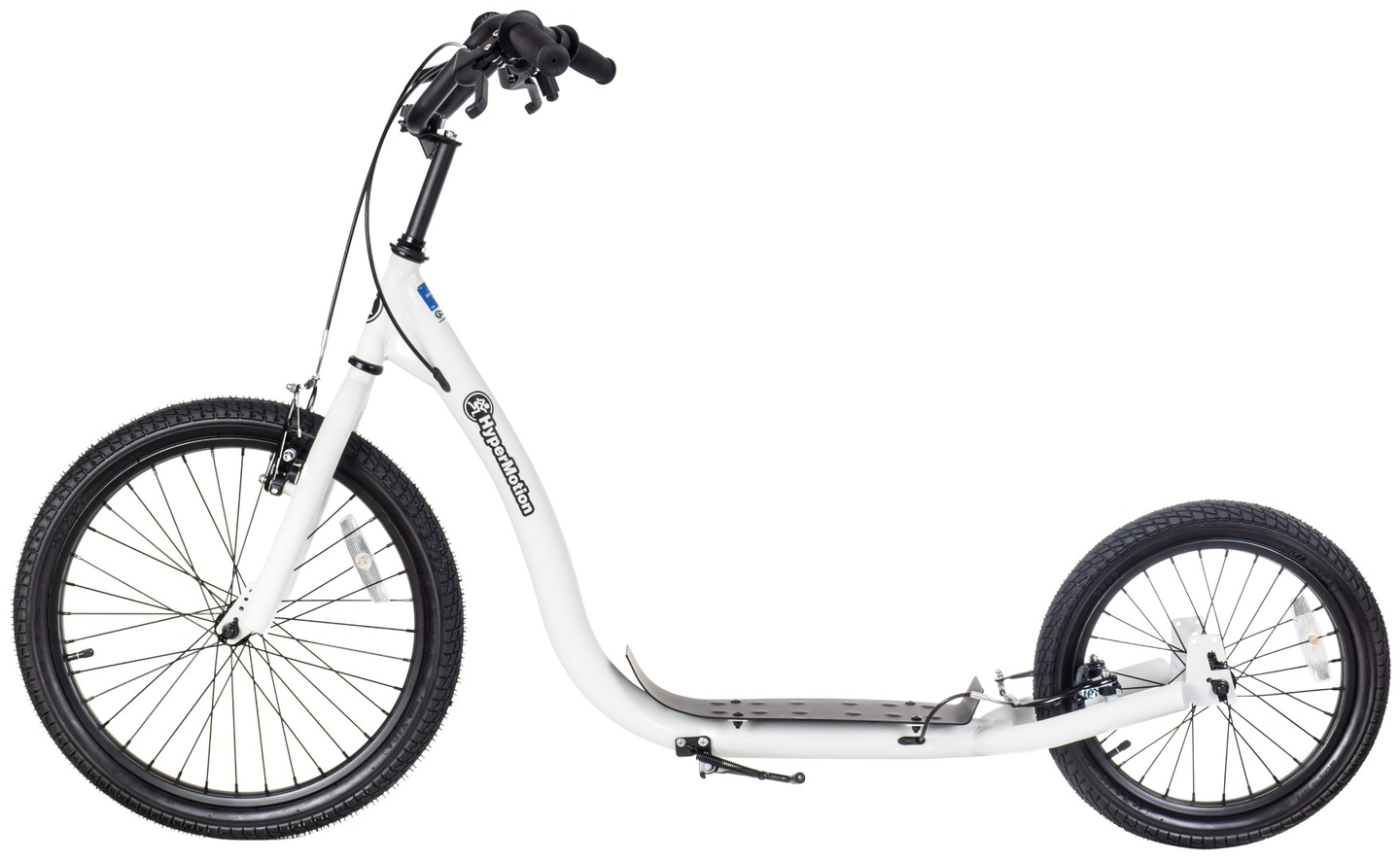 Mestský skúter HyperMotion RIVA s nafukovacími kolesami 50 cm a 40 cm