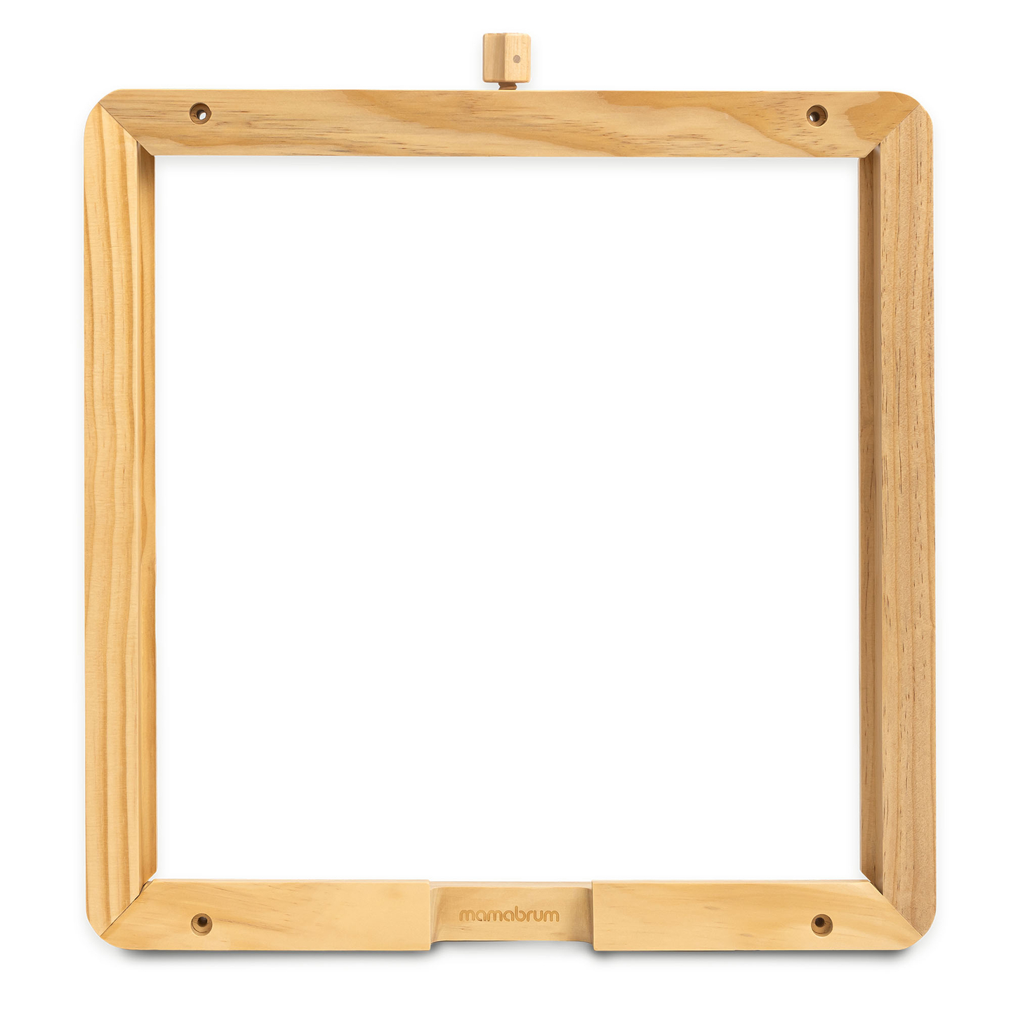 Drevený nástenný rám - na upevnenie vzdelávacích tabúľ Mamabrum