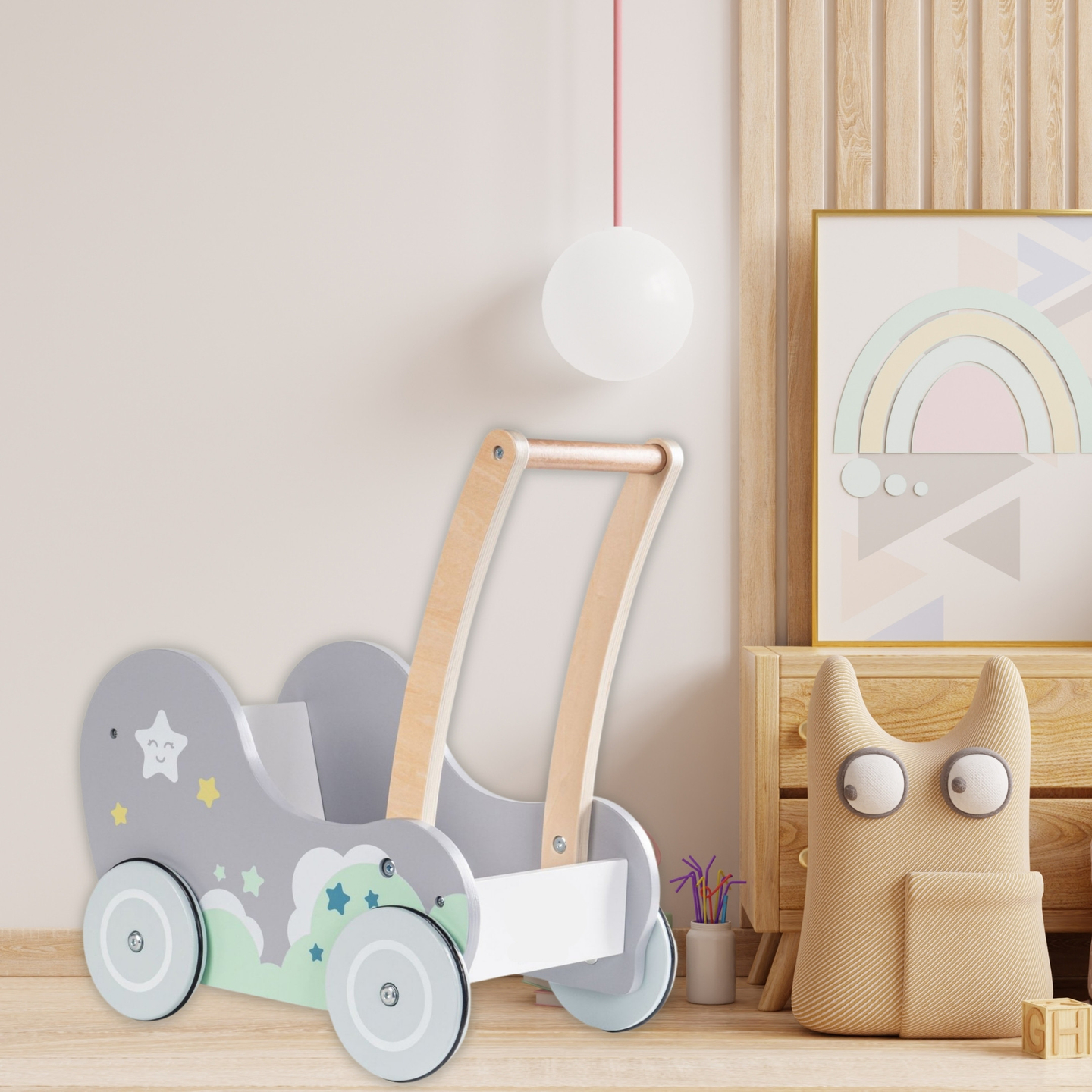 Večerníček – drevené chodítko