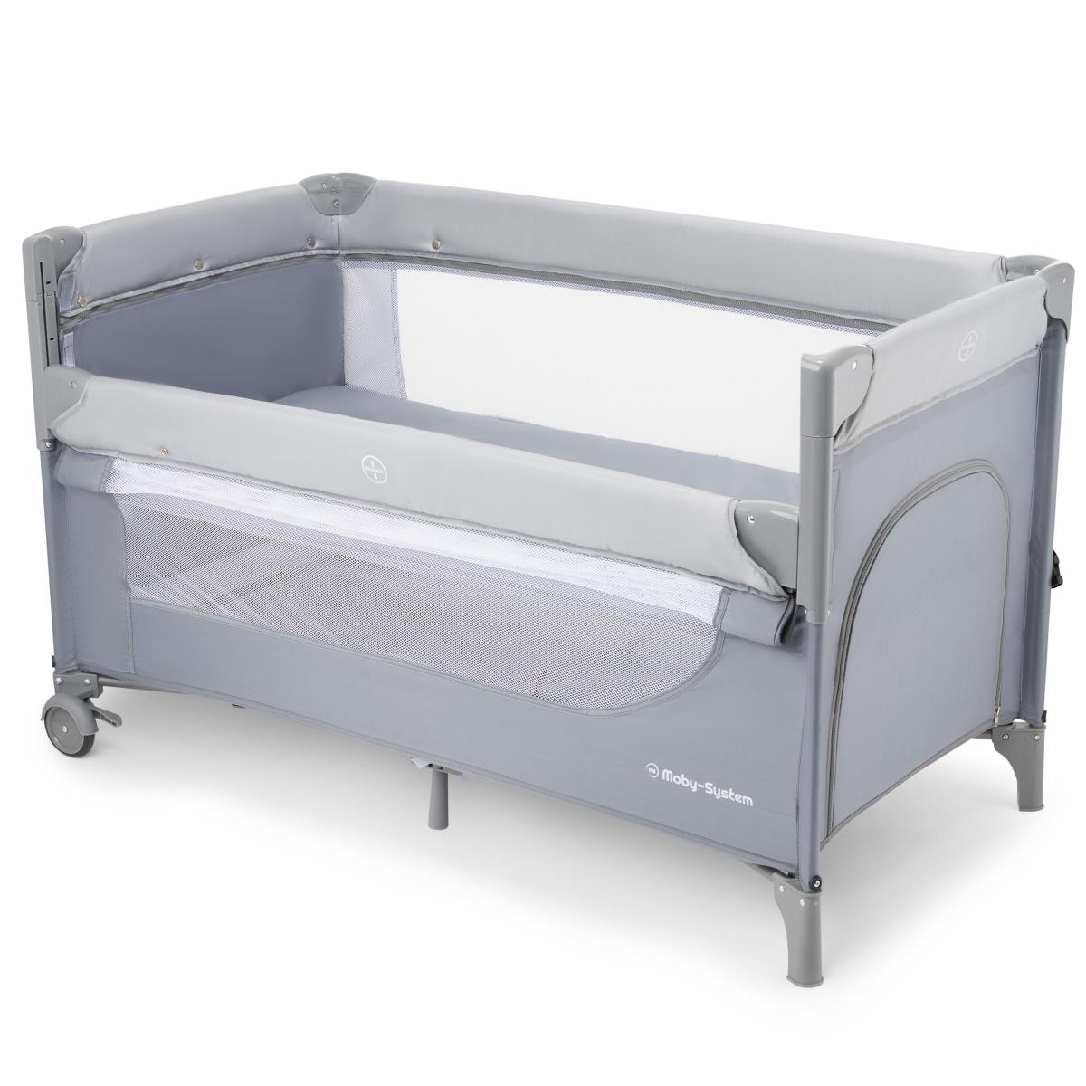 Prenosná postieľka 3 v 1 s prebaľovacím pultom, matracom a taškou na prenášanie